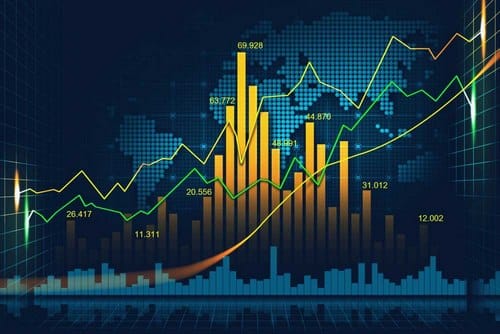 برررسی نمودار تغییر قیمت ارزهای دیجیتال در سال 2021