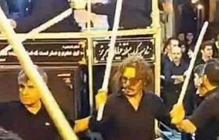 بدل جانی دپ ایرانی در عزاداری محرم 1401 + عکس