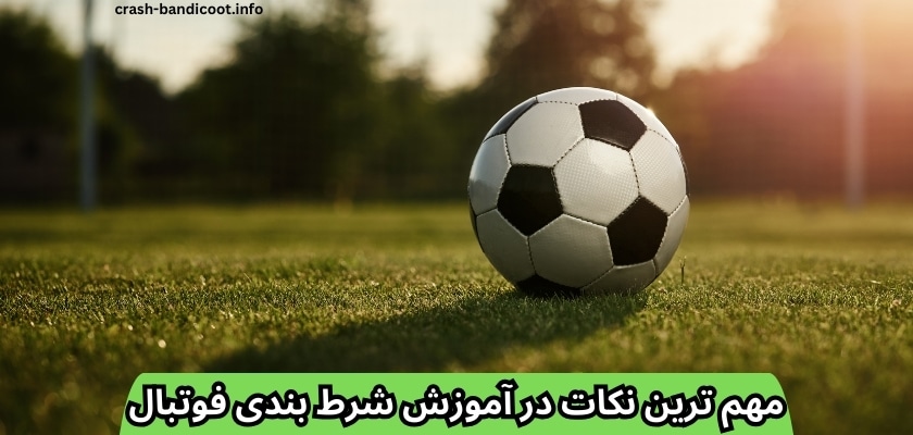 مهم ترین نکات در آموزش شرط بندی فوتبال