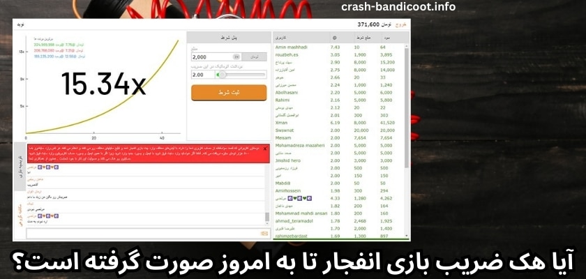 آیا هک ضریب بازی انفجار تا به امروز صورت گرفته است؟