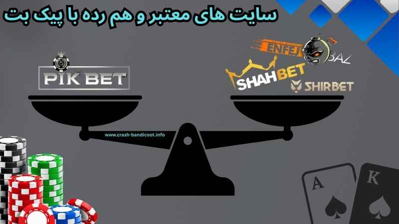 سایت های معتبر و هم رده با pikbet